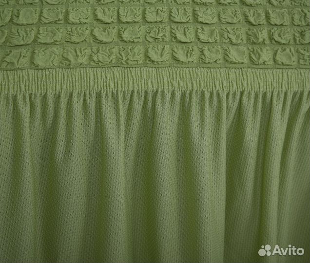 Чехол на стул со спинкой, цвет Зеленый Светлый