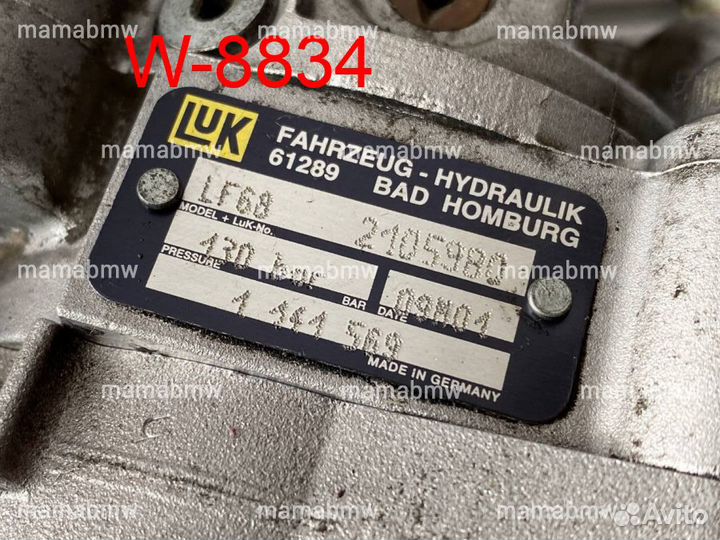 Насос гидроусилителя гур M60 M62 Е E 39 BMW бмв