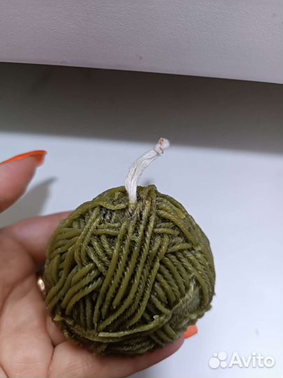 Свечи восковые ручной работы