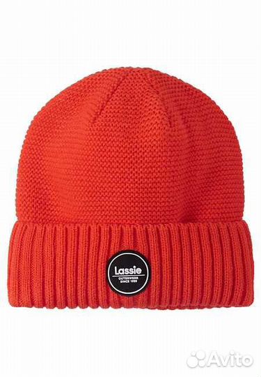 Шапка-бини Lassie Siire Оранжевая 050