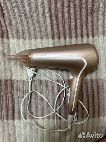 Фен Philips BHD290, 2300Вт, с насадкой