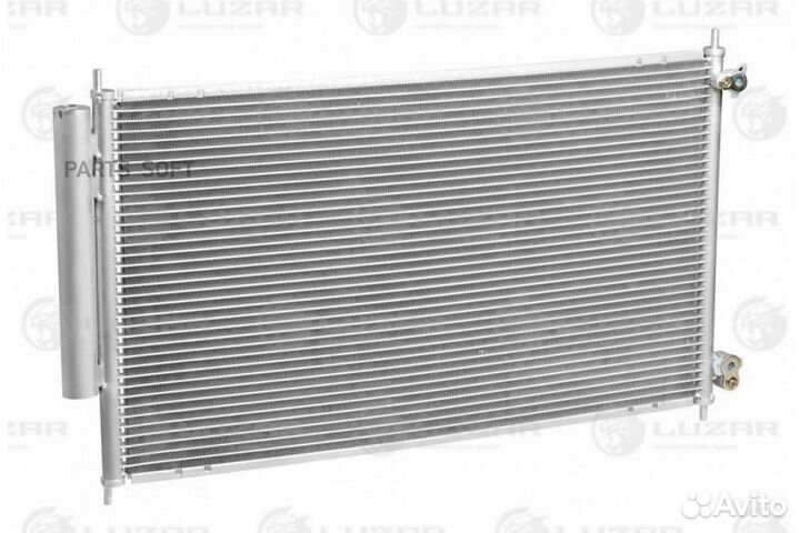 Luzar lrac23BB Радиатор honda accord 02- 2.0/2.4 к
