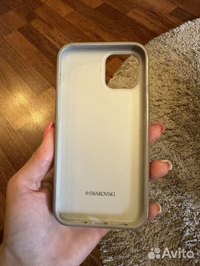 Чехол Swarovski на iPhone 12/12 Pro оригинал