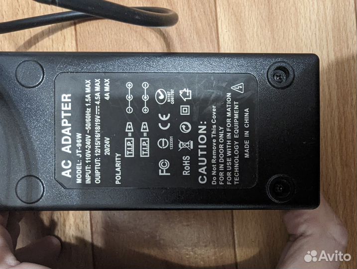 Блоки питания для ноутбуков 12-19V 3.42-4.74A