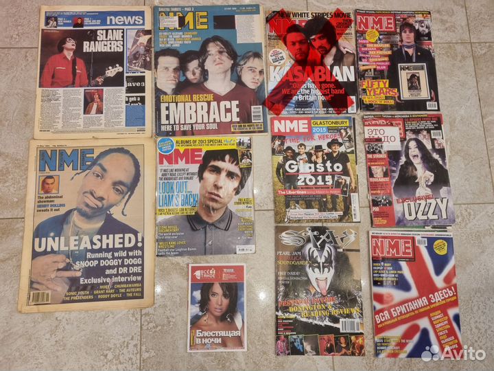 Журналы и газеты NME, Stax, Всё Такое