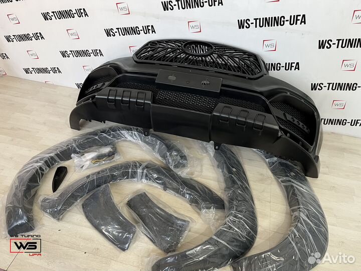 Бампер передний wald Toyota Hilux 2015 + B598