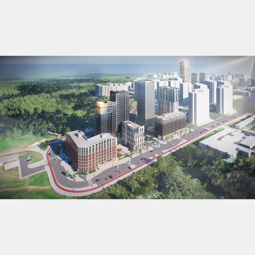 2-к. квартира, 62,1 м², 9/23 эт.