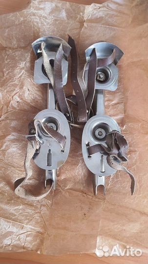 Коньки детские двухполозные СССР