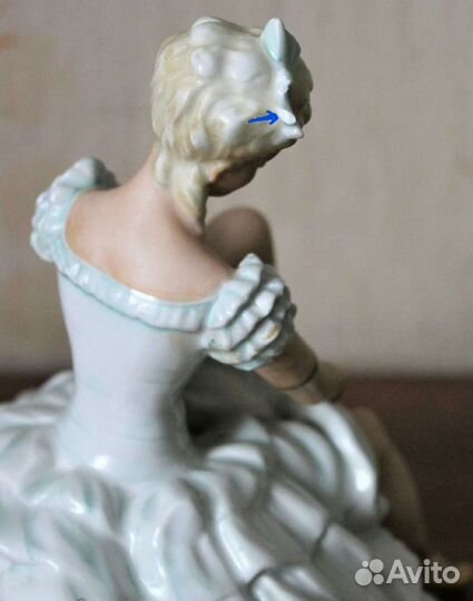 Балерина фарфоровая статуэтка Германия 21см