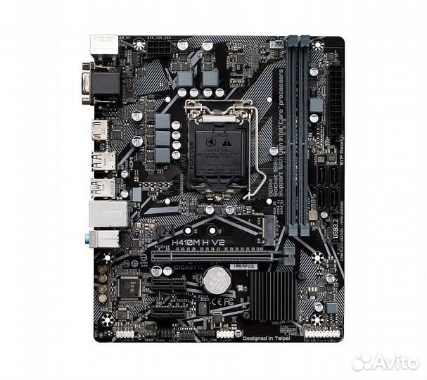 Материнская плата Gigabyte H410M H V2 D4