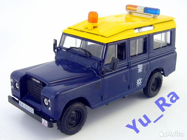 Land Rover Defender Полиция Гонконга №9 1:43 Yu-Ra