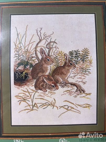 Eva Rosenstand 12972 3 кролика (3 rabbits)