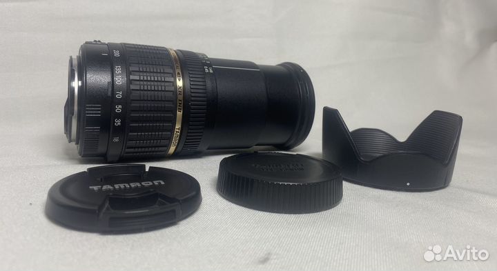 Объектив Tamron 18 200mm f3.5-5.6 для canon EF S