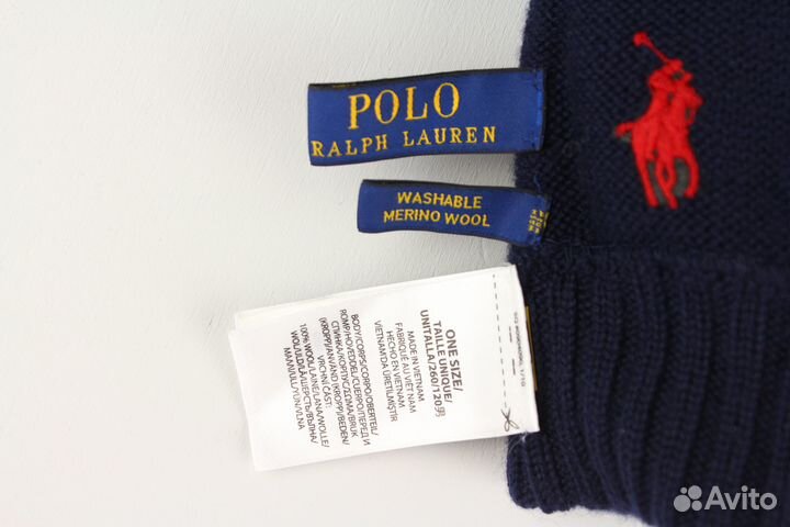Шерстяные перчатки Polo Ralph Lauren Размер M-L