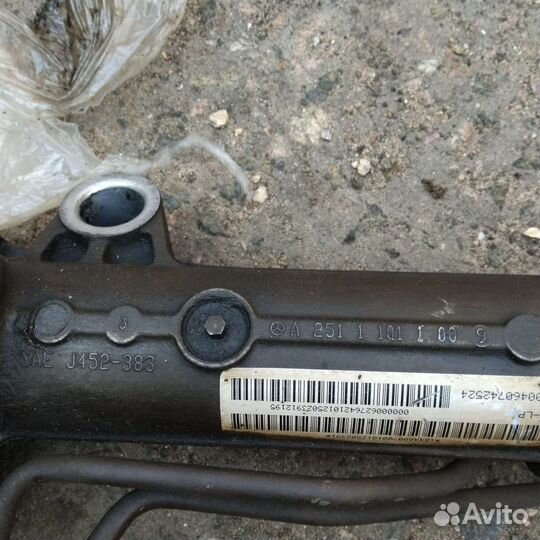 Рулевая рейка mercedes-benz 400460742524 б/у