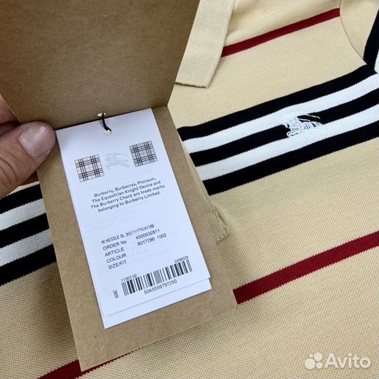 Поло Burberry