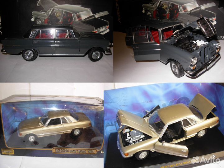 1/18 модели Mercedes Benz Smart MB в коробках