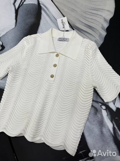 Футболка поло sandro