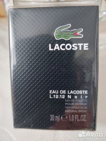 Мужская туалетная вода lacoste