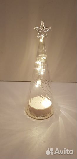 Подсвечник Елка Sirius Wave, стекловолокно, 22 см