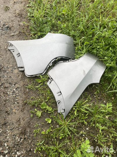 Часть заднего бампера бмв Х5,Е70 оригинал