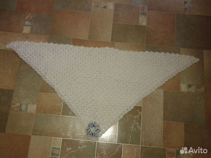 Вязаная косынка