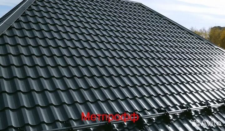 Металлочерепица дома