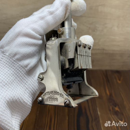 Печатный Инструмент Кондуктора СССР Клеймо Ретро