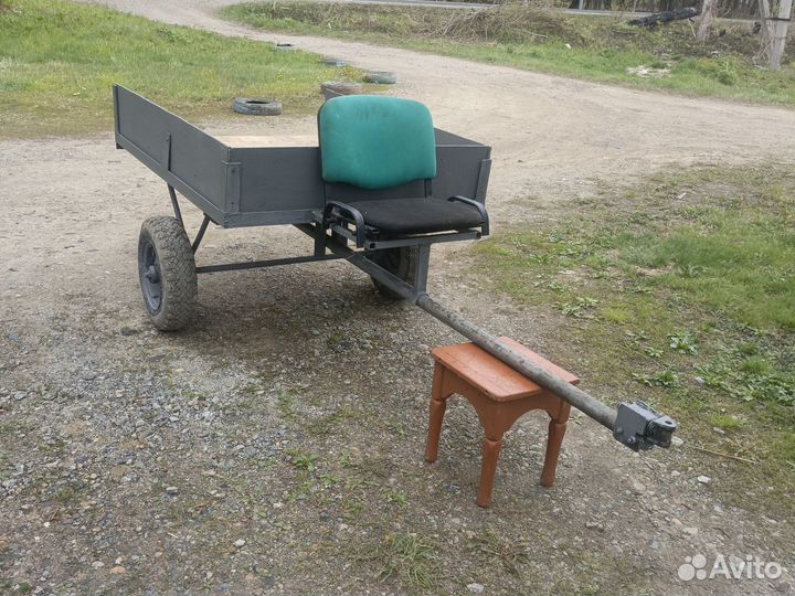 Прицеп для мотоблока самодельный