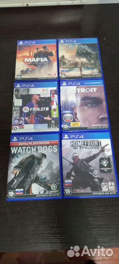 Игры для приставок ps4