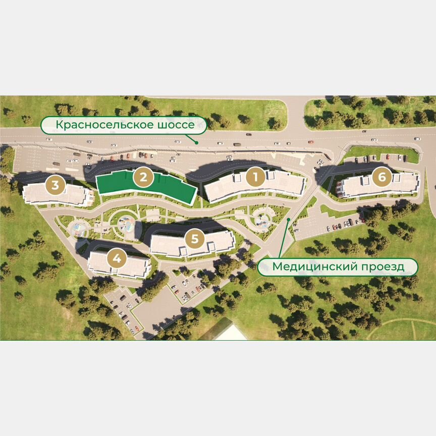 2-к. квартира, 51,5 м², 1/8 эт.