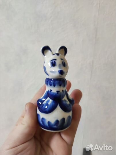 Фигурки гжель СССР