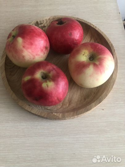 Набор тарелок из дерева