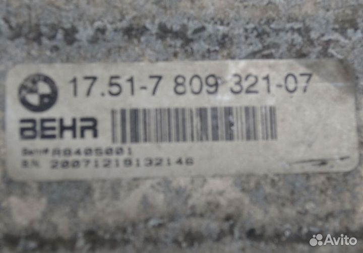 Интеркулер BMW X5 II, X6 3.0d