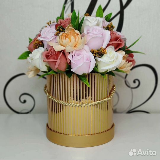 Букет из мыла