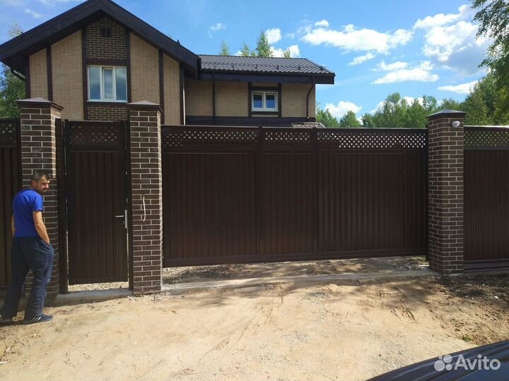 Отканые ворота от производидтеля