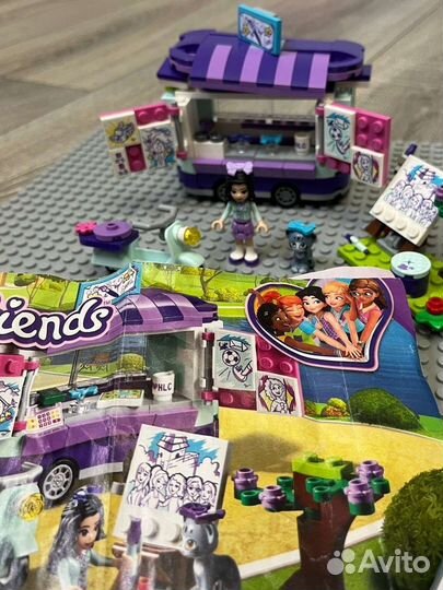 Lego френдс оригинал передвижная выставка Эммы