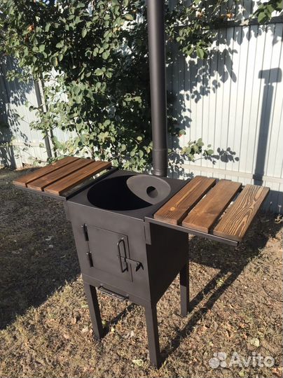 Печка под казан