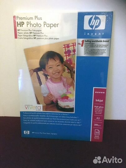 HP Photo Paper Premium Plus A3 280 г/кв.м NEW