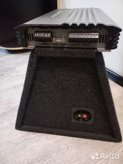 Сабвуфер lab и усилитель Lightning LA4200