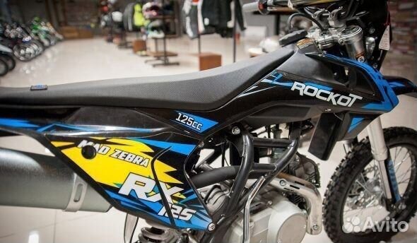 Питбайк Rockot RX125-3 Mad Zebra