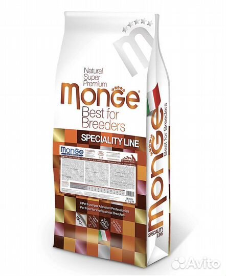 Корм супер премиум класса Monge, Gemon