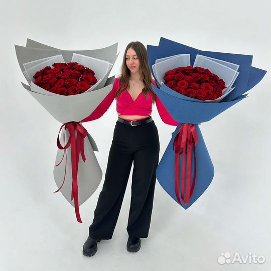 Букеты-Гиганты из Роз