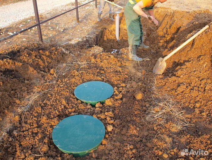 Автономная канализация. Монтаж септика под ключ