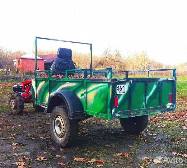 Телега для мотоблока