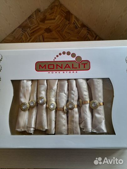 Набор Скатерть и салфетки с кольцами