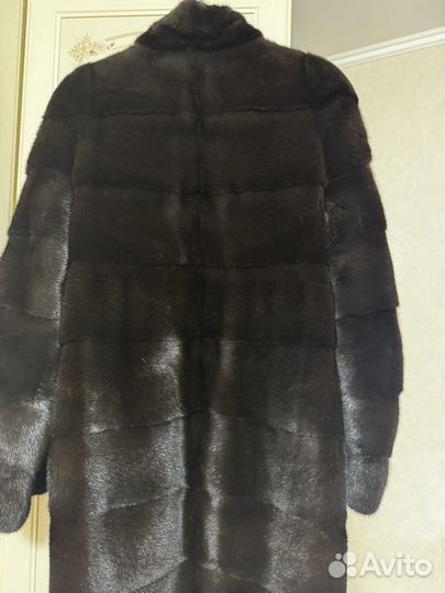Шуба норковая 42 44 поперечка