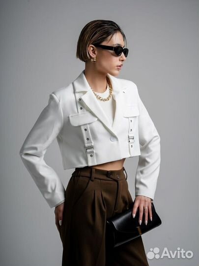 Пиджак укороченный