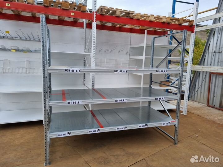 Стеллаж металлический среднегрузовой