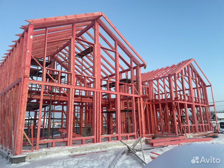 Строительство домов, фундамент, бетонные работы